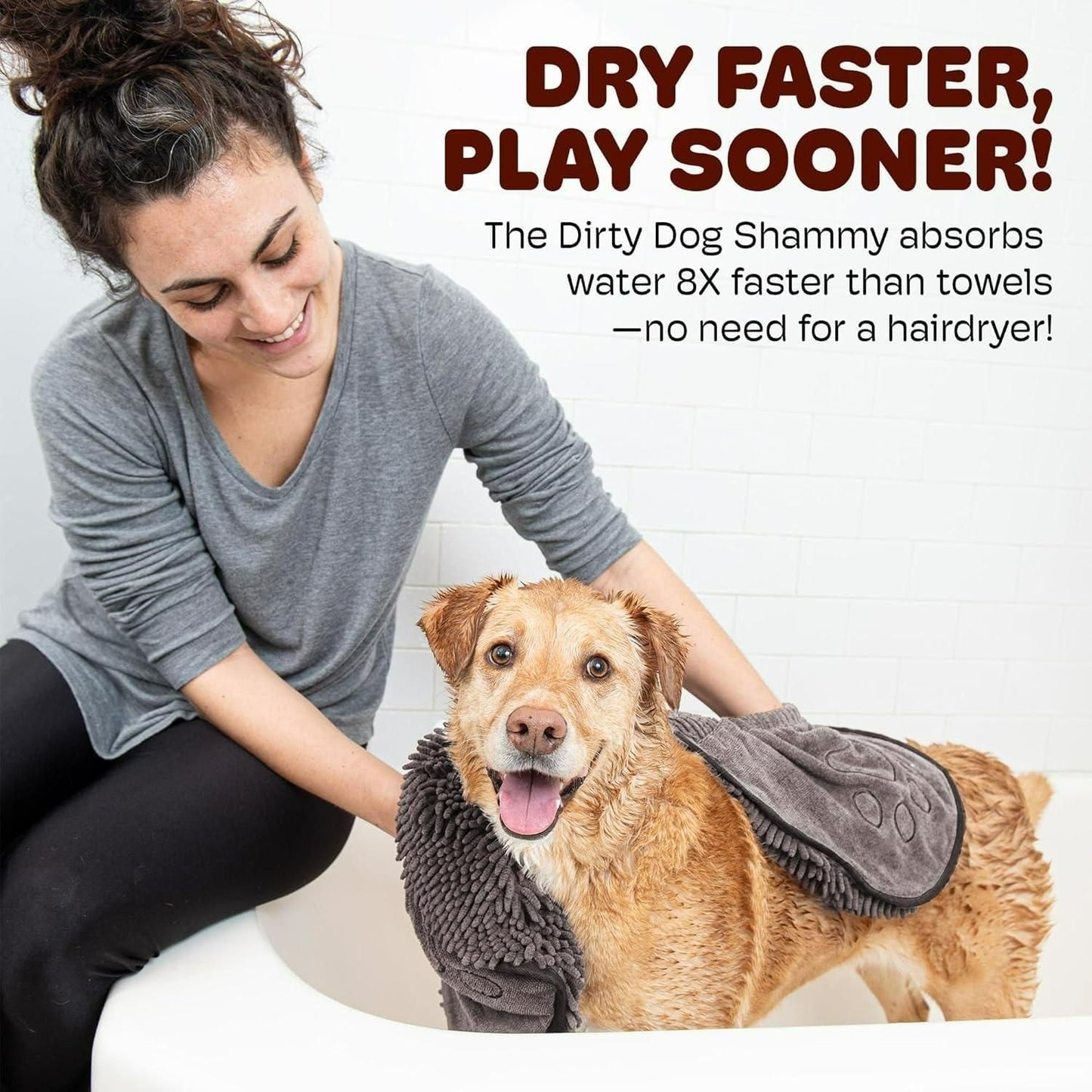 Ultra Absorbent Microfiber Dog Drying Towel – Quick Dry Pet Bath Towel for Dogs & Cats - Juggledrops