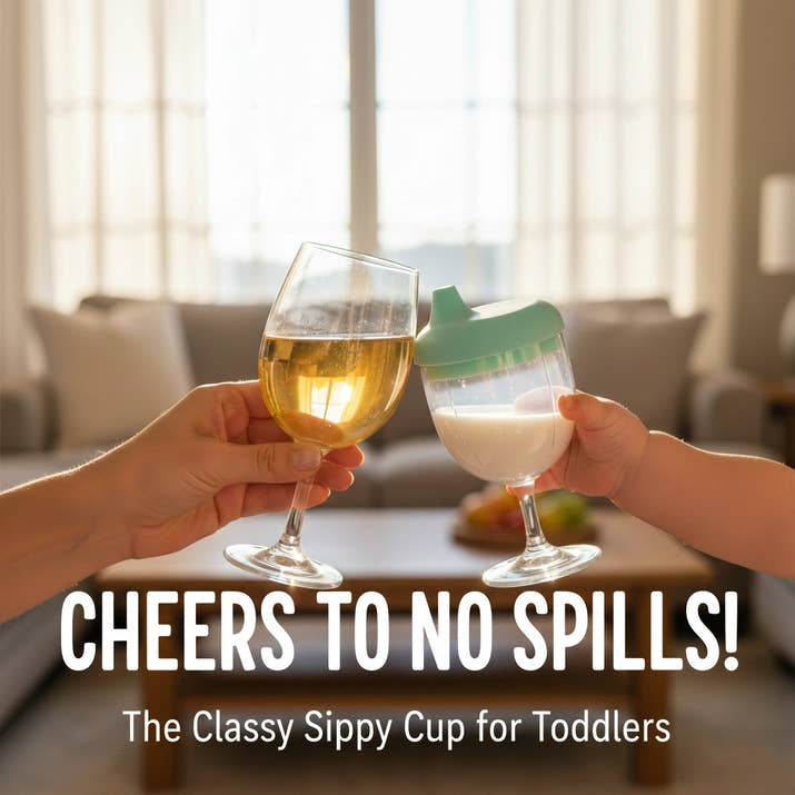 SipNest: Baby Wine Sippy Cup 150ml – BPA-Free, Leakproof Toddler Cup