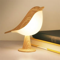 AviGlow: Touch Dimmable Bird Table Lamp with Aromatherapy – USB Rechargeable LED Night Light for Bedroom & Desk - Juggledrops