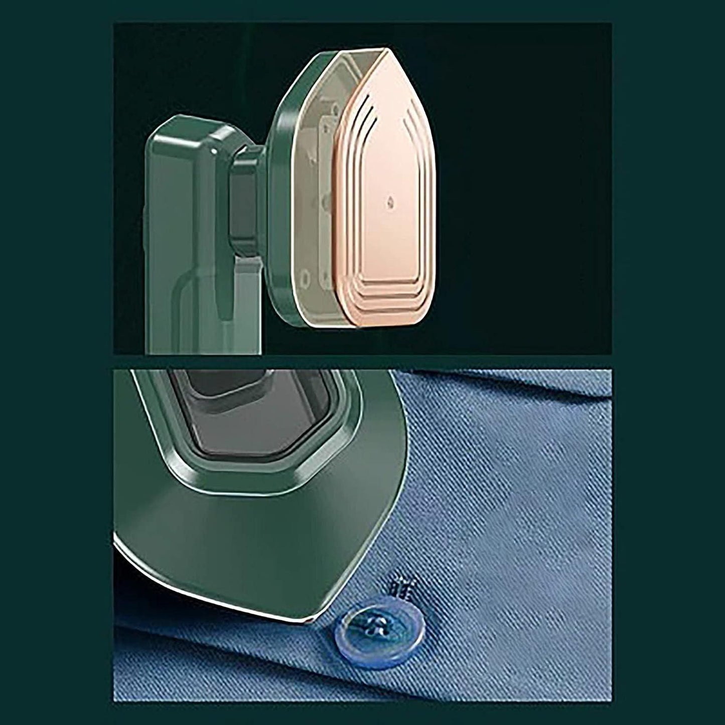 SteamGo: Portable Travel Steamer Iron for Clothes – Handheld Garment Steamer for Home & Travel