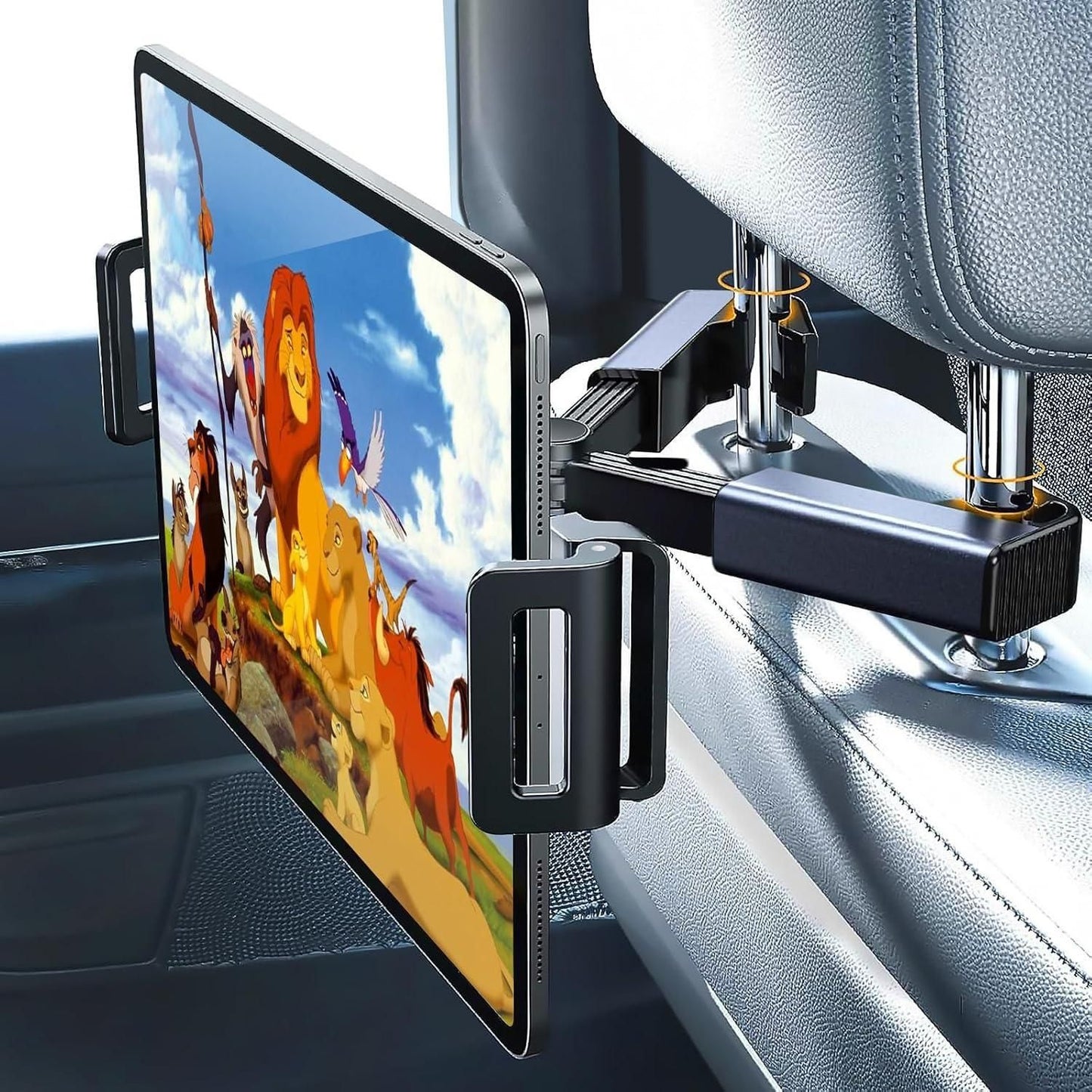 HoldUp: Car Headrest Phone & Tablet Holder – Adjustable Back Seat Mount for Kids & Travel