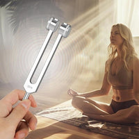 ZenTone: Aluminum Healing Tuning Fork – Sound Therapy Tool for Meditation, Chakra & Stress Relief - Juggledrops