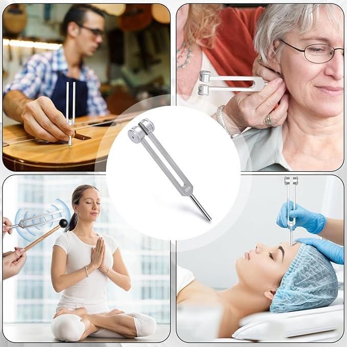 ZenTone: Aluminum Healing Tuning Fork – Sound Therapy Tool for Meditation, Chakra & Stress Relief - Juggledrops