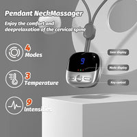 RelaxGo: Electric Neck Massager with Heat | Portable Neck Pain Relief