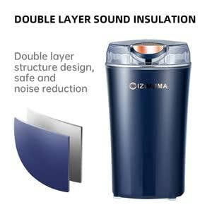 GrindPro: Electric Coffee & Spice Grinder – One-Touch Stainless Steel Grinder - Juggledrops