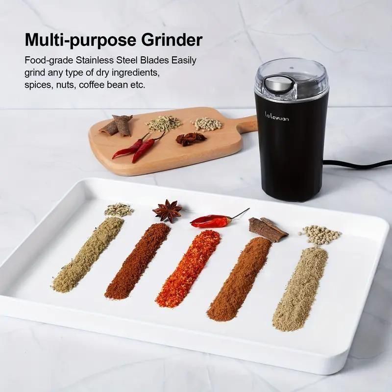GrindPro: Electric Coffee & Spice Grinder – One-Touch Stainless Steel Grinder - Juggledrops