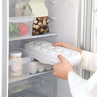 EggNest: BPA-Free 18-Egg Storage Container – Stackable, Spill-Proof & Space-Saving Egg Organizer - Juggledrops