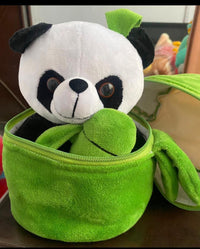 BambooBuddy: Cute Panda Plush Toy with Hidden Surprise Panda Inside - Juggledrops