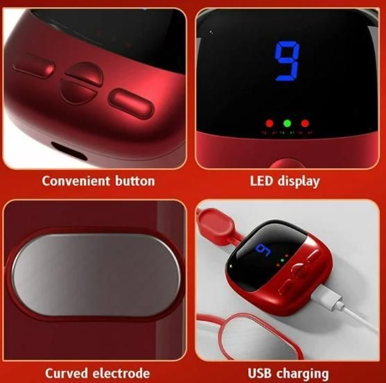 RelaxGo: Electric Neck Massager with Heat | Portable Neck Pain Relief