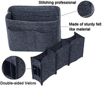 FeltEase: Premium Felt Fabric Purse Organiser with Multi-Pocket Storage - Juggledrops