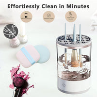 BrushPure: Electric Makeup Brush Cleaner – USB Rechargeable Automatic Deep Cleaning Device