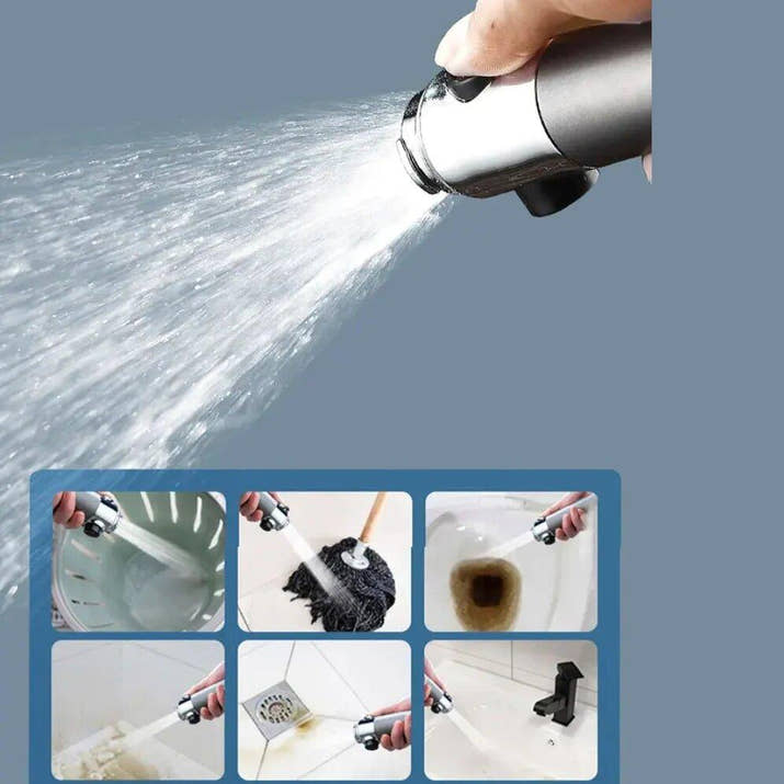 AquaFlow: High-Pressure Shower Head – 3 Settings + Filtration - Juggledrops