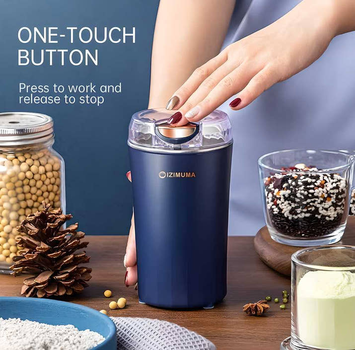 GrindPro: Electric Coffee & Spice Grinder – One-Touch Stainless Steel Grinder - Juggledrops