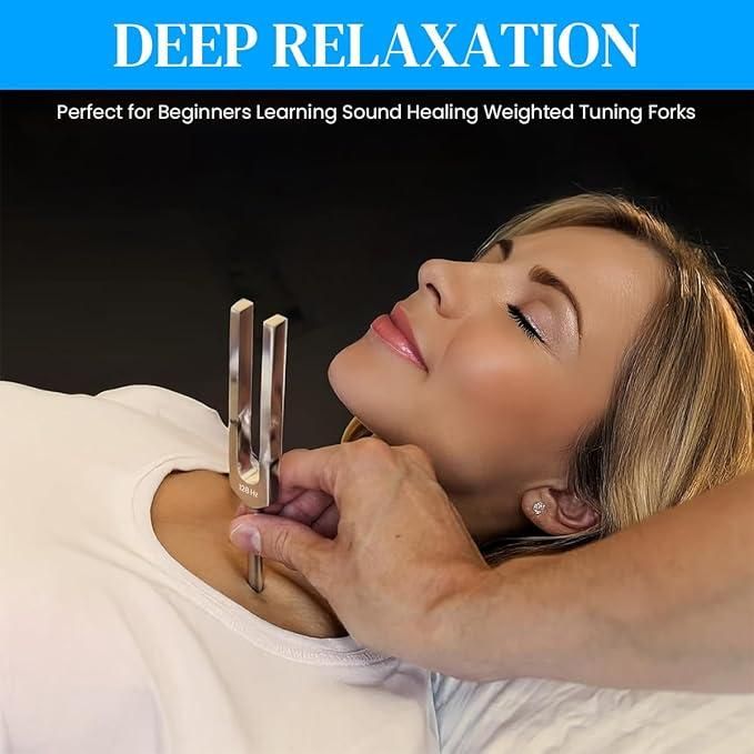 ZenTone: Aluminum Healing Tuning Fork – Sound Therapy Tool for Meditation, Chakra & Stress Relief - Juggledrops
