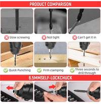 ToolSpin:47-in-1 Cordless Electric Screwdriver Set – Rechargeable, Foldable & LED Light Power Driver Kit