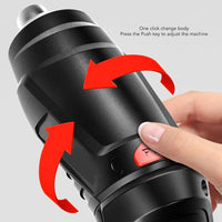 ToolSpin:47-in-1 Cordless Electric Screwdriver Set – Rechargeable, Foldable & LED Light Power Driver Kit