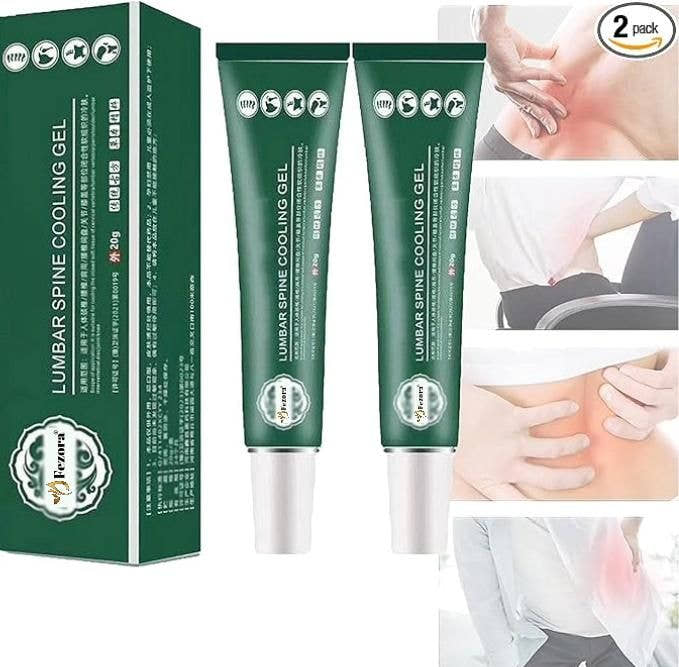 Lumbar Spine Cooling Gel 40g – Soothing Relief for Back Discomfort - Juggledrops