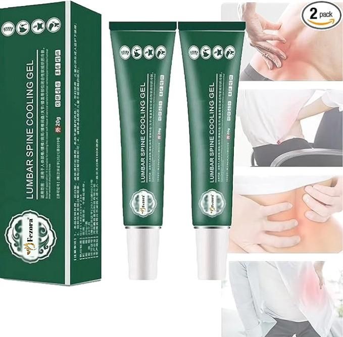 Lumbar Spine Cooling Gel 40g – Soothing Relief for Back Discomfort - Juggledrops