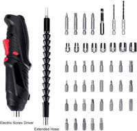 ToolSpin:47-in-1 Cordless Electric Screwdriver Set – Rechargeable, Foldable & LED Light Power Driver Kit - Juggledrops
