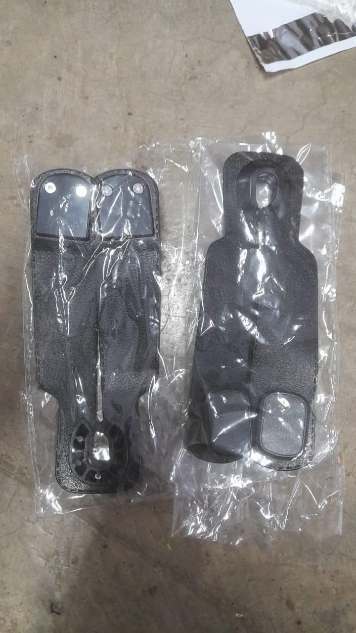 2 in 1 Premium Leather Car Metal Hooks (Pack of 2)