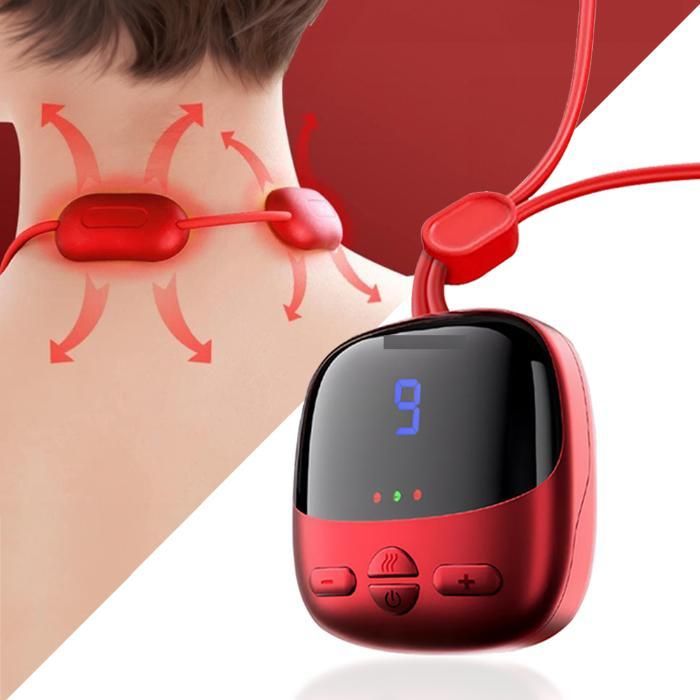 RelaxGo: Electric Neck Massager with Heat | Portable Neck Pain Relief