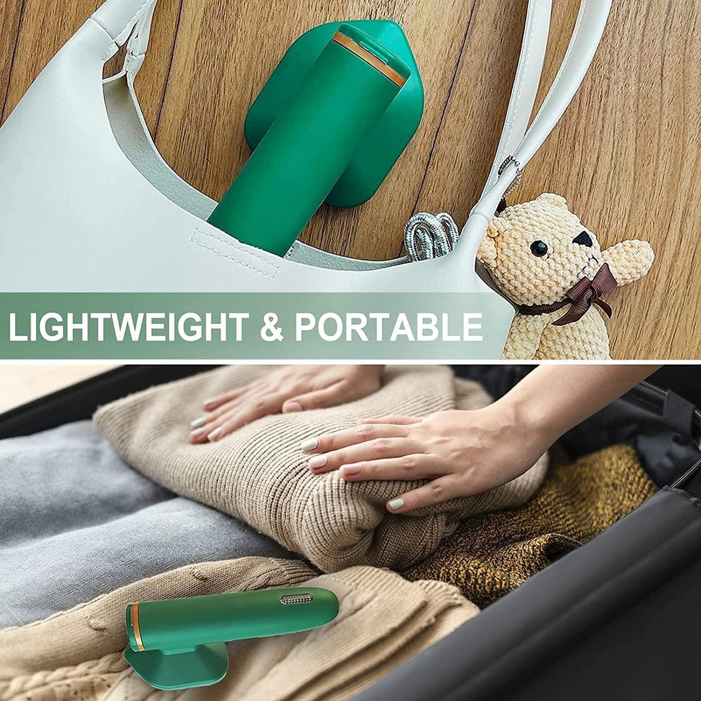 SteamGo: Portable Travel Steamer Iron for Clothes – Handheld Garment Steamer for Home & Travel