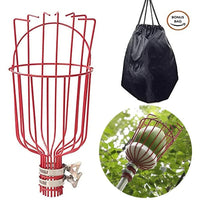 PickPro: Lightweight Metal Fruit Picker Basket for Mangoes, Apples & More - Juggledrops