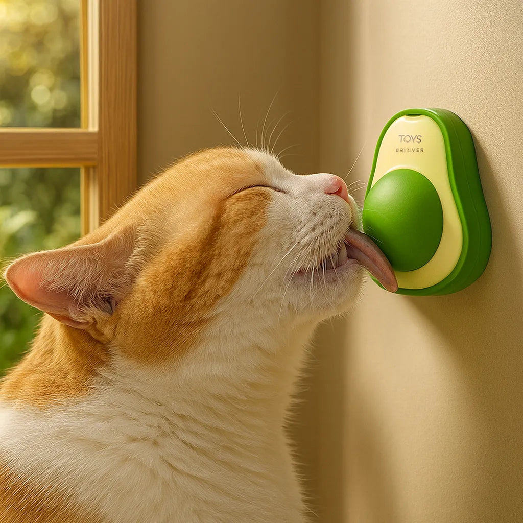 AvoMint™ Catnip Ball Toy – Interactive Rolling Treat for Cats - Juggledrops