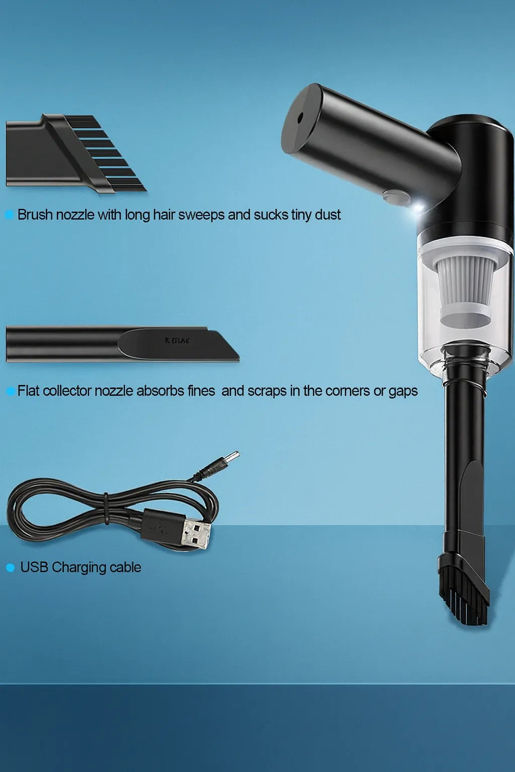 TurboDust Pro – Cordless Air Duster & Vacuum Cleaner - Juggledrops