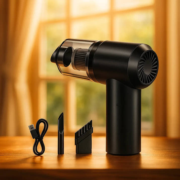 TurboDust Pro – Cordless Air Duster & Vacuum Cleaner - Juggledrops
