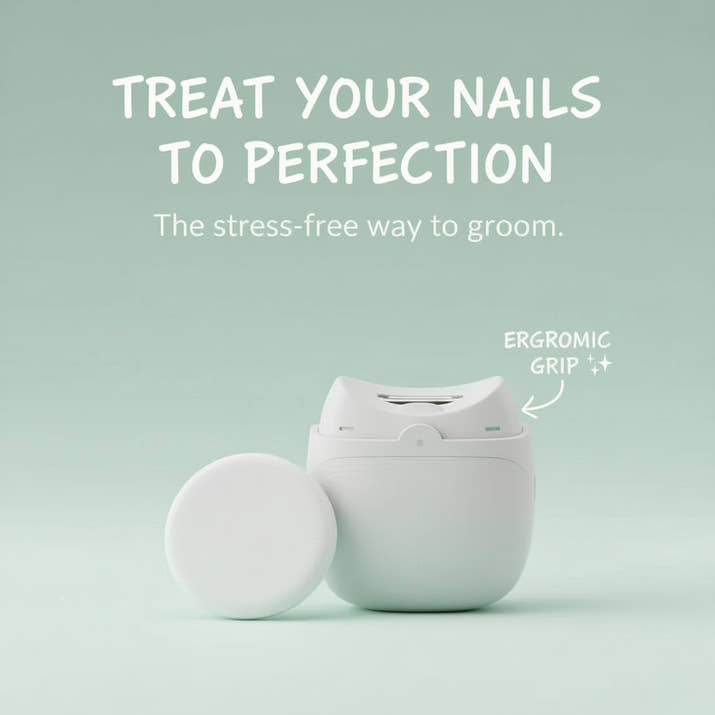 SoftClip™ Rechargeable Nail Trimmer – Fast, Safe & Mess-Free