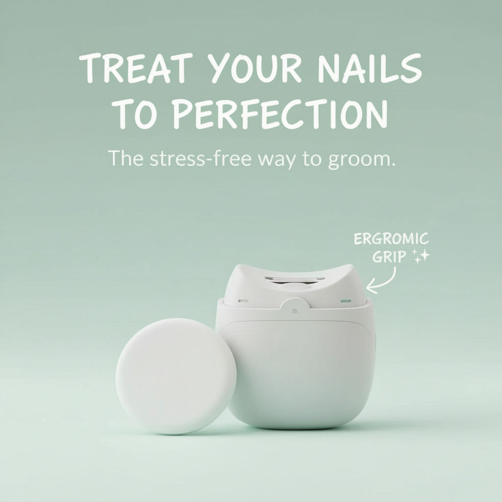 SoftClip™ Rechargeable Nail Trimmer – Fast, Safe & Mess-Free