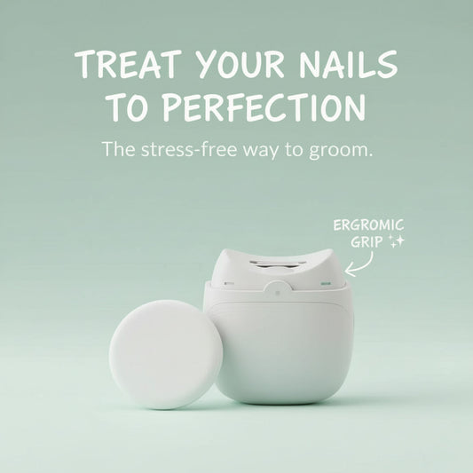 SoftClip™ Rechargeable Nail Trimmer – Fast, Safe & Mess-Free