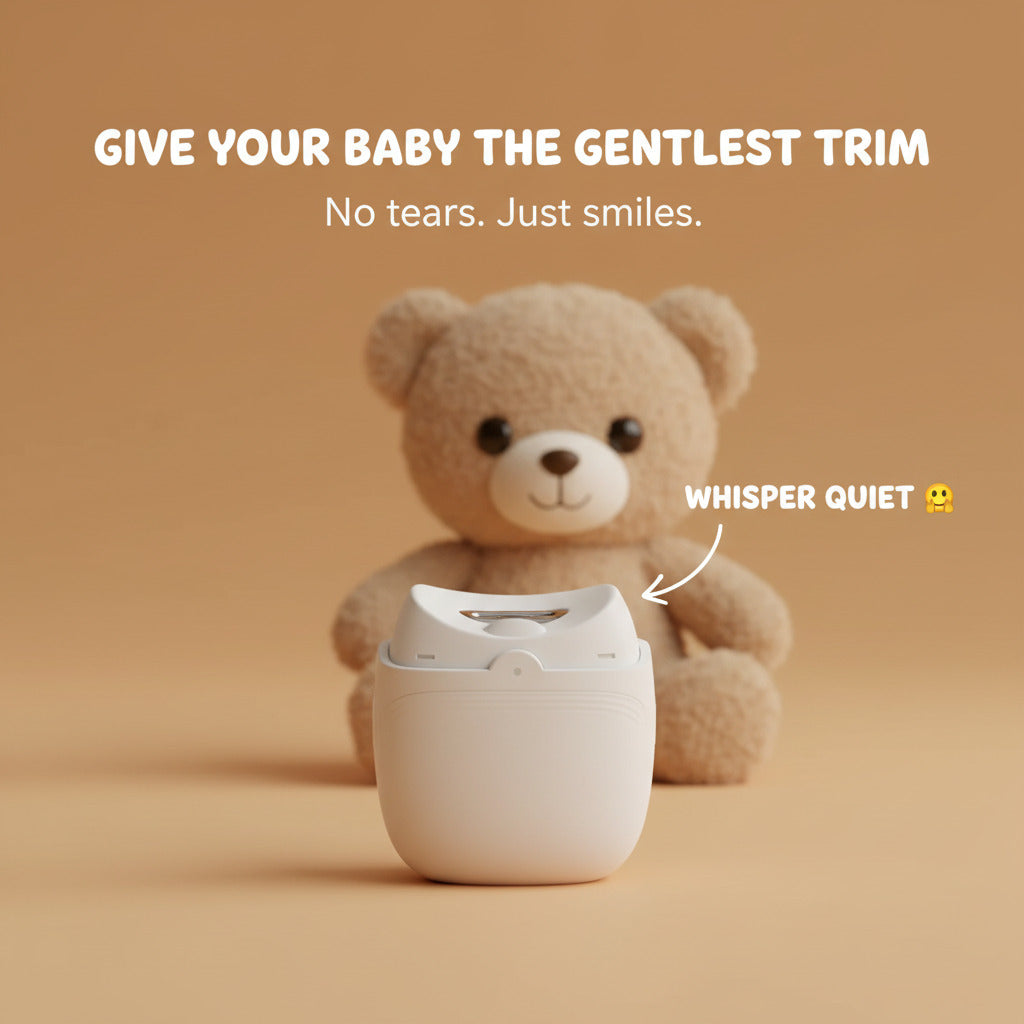 SoftClip™ Rechargeable Nail Trimmer – Fast, Safe & Mess-Free