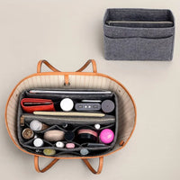 FeltEase: Premium Felt Fabric Purse Organiser with Multi-Pocket Storage - Juggledrops