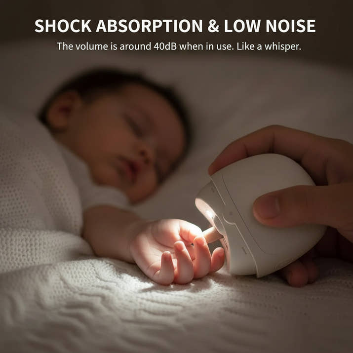 SoftClip™ Rechargeable Nail Trimmer – Fast, Safe & Mess-Free