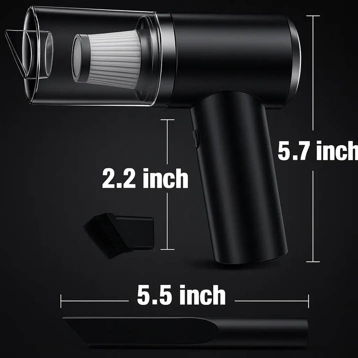 TurboDust Pro – Cordless Air Duster & Vacuum Cleaner - Juggledrops