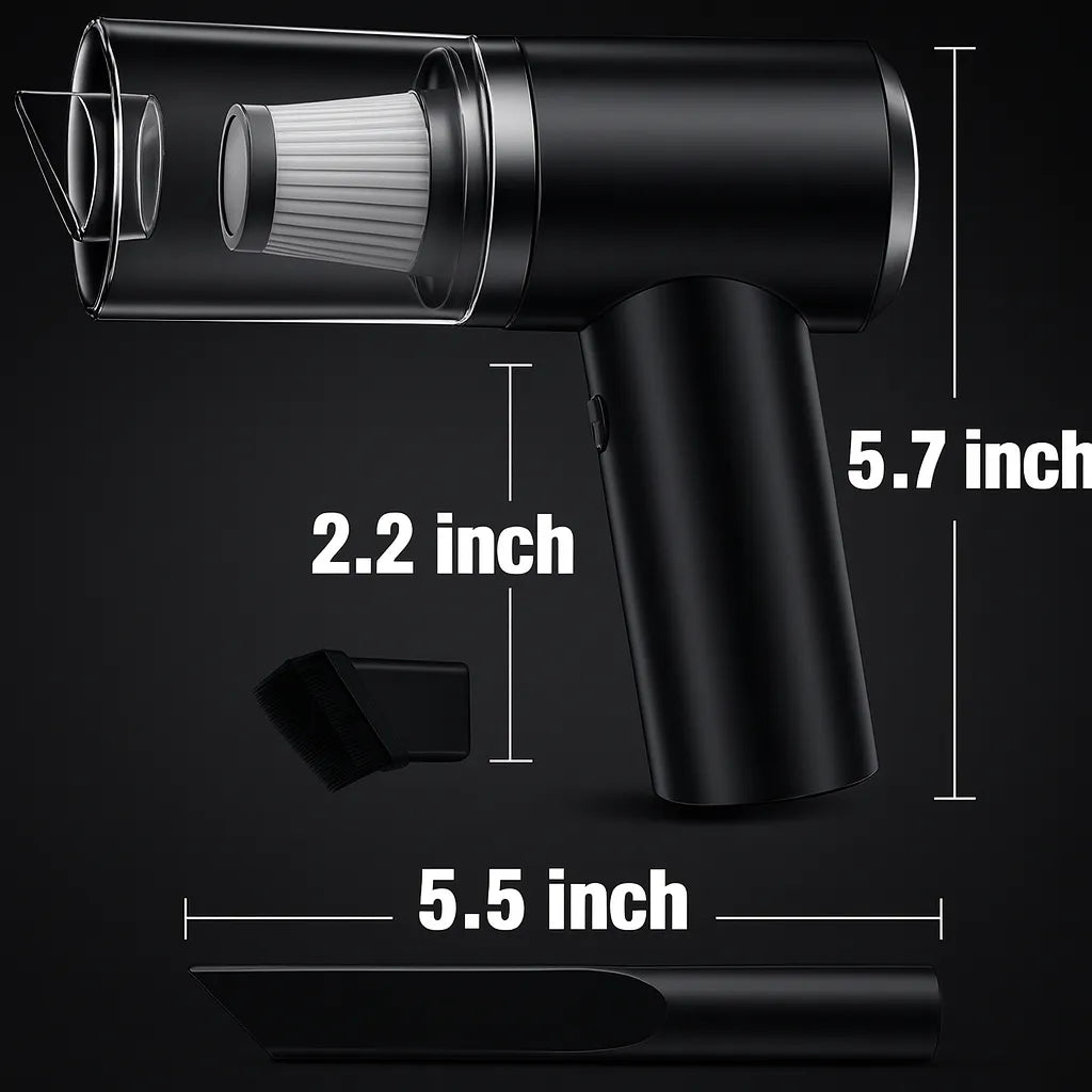 TurboDust Pro – Cordless Air Duster & Vacuum Cleaner - Juggledrops