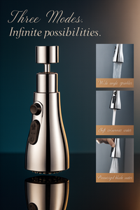 AquaFlex: 3-Mode Sink Faucet – Adjustable Stream, Spray & Jet