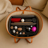 FeltEase: Premium Felt Fabric Purse Organiser with Multi-Pocket Storage - Juggledrops