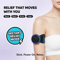 FlexiRelief: Mini Electric Massager – Rechargeable Wireless Pain Relief for Full Body