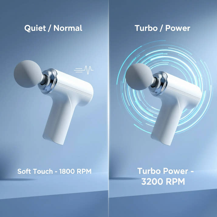 PulsePro: Electric Gun Massager for Pain Relief – Portable Deep Tissue Muscle Massager