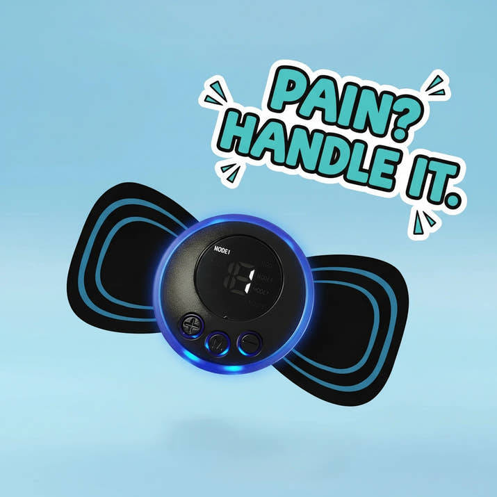 FlexiRelief: Mini Electric Massager – Rechargeable Wireless Pain Relief for Full Body