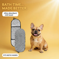 Ultra Absorbent Microfiber Dog Drying Towel – Quick Dry Pet Bath Towel for Dogs & Cats