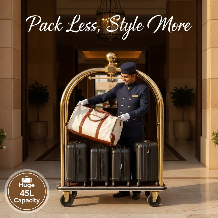 StyleCarry: Large Travel Duffel for Women – 2-in-1 Garment & Luggage Bag