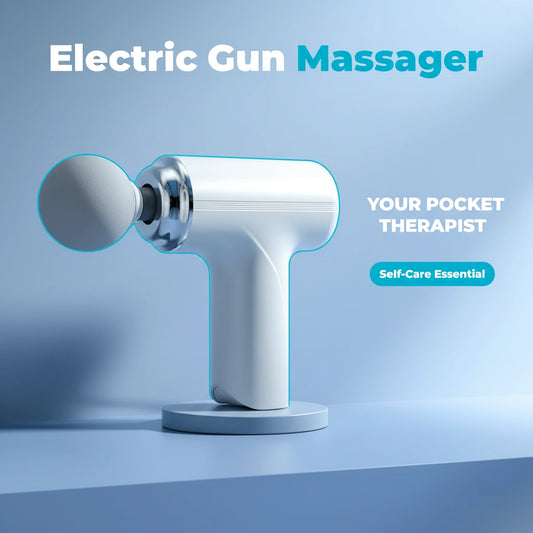 PulsePro: Electric Gun Massager for Pain Relief – Portable Deep Tissue Muscle Massager