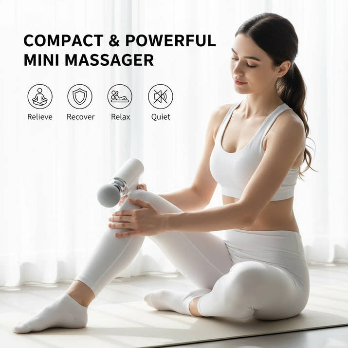 PulsePro: Electric Gun Massager for Pain Relief – Portable Deep Tissue Muscle Massager