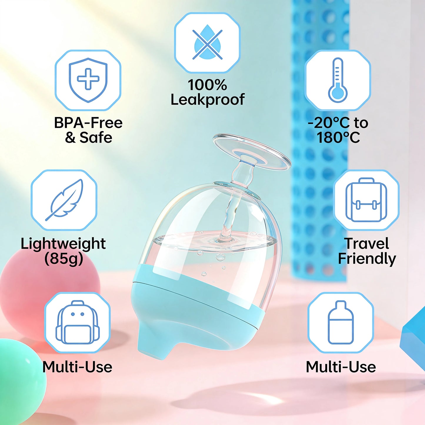 SipNest: Baby Wine Sippy Cup 150ml – BPA-Free, Leakproof Toddler Cup - Juggledrops